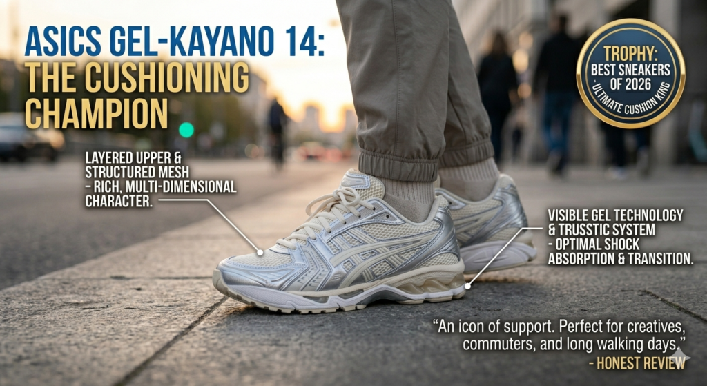ASICS Gel-Kayano 14 the Best Sneakers of 2026.