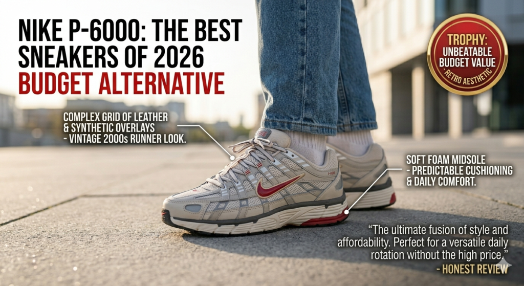 Nike P-6000 Considered the Best Sneakers of 2026 Budget Alternative.